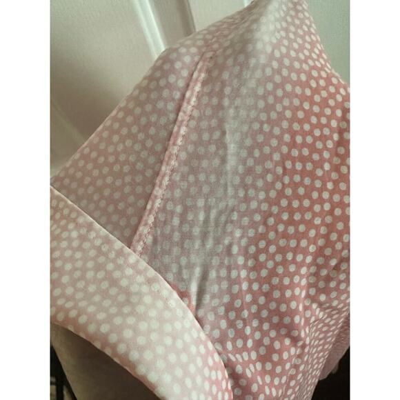 FIOR DA LISO Tessa I Coral Dots Equestrian Button Down Embroidered Butterfly - Picture 8 of 8